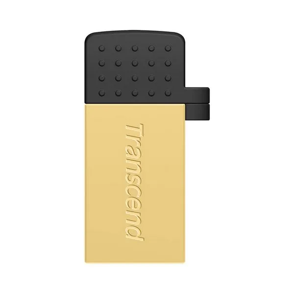 USB Flash накопитель Transcend JetFlash 380, 8Гб, Золотой