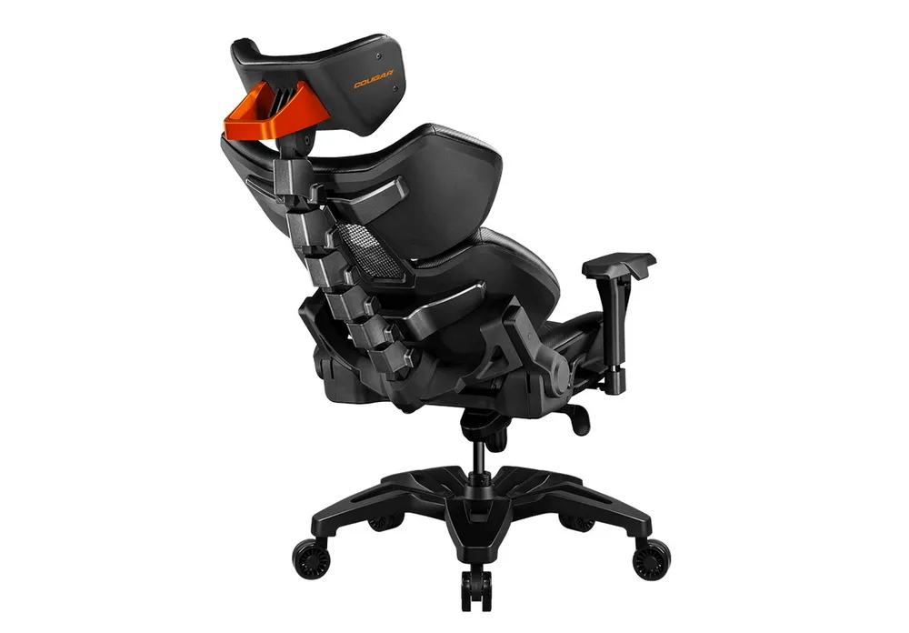 Gaming Chair Cougar Terminator Black, User max load up to 135kg / height 160-195cm