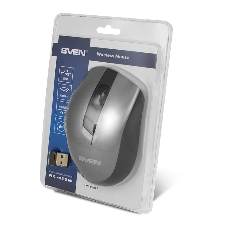 Mouse Wireless SVEN RX-425W, Gri