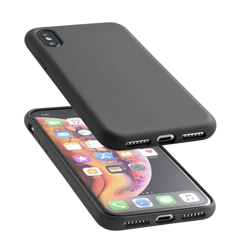 Чехол Cellularline iPhone XS Max - Case, Чёрный