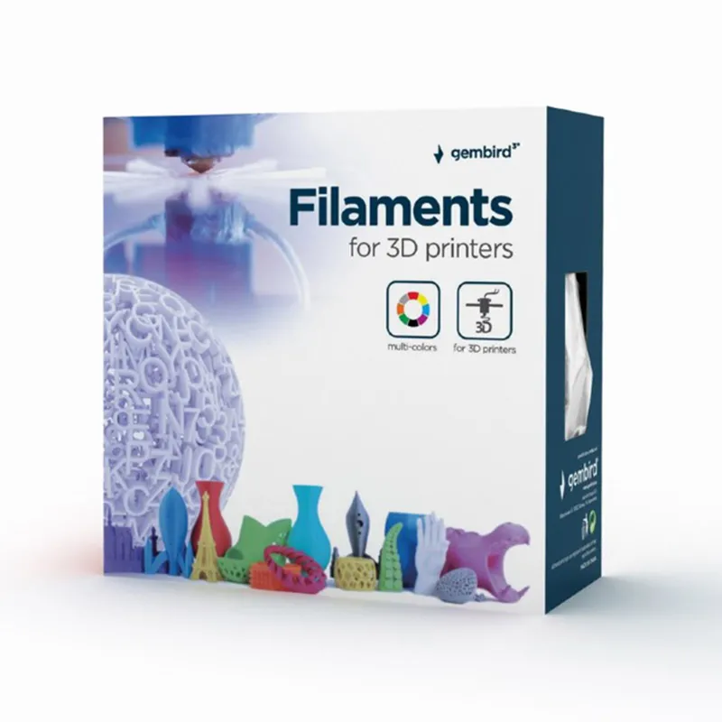 Filament pentru imprimantă 3D Gembird 3DP-ABS1.75-01-LG, ABS, Verde Luminos , 1.75 mm, 1kg