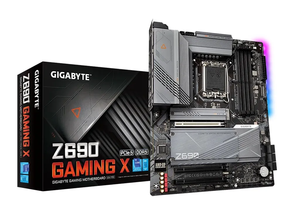 Материнская плата Gigabyte Z690 GAMING X, LGA1700, Intel Z690, ATX