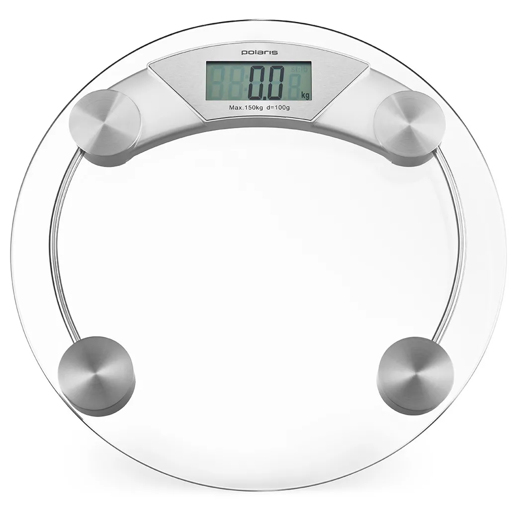 Cântar de podea Polaris PWS1514DG, Transparent