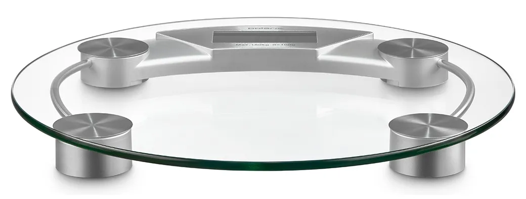 Cântar de podea Polaris PWS1514DG, Transparent