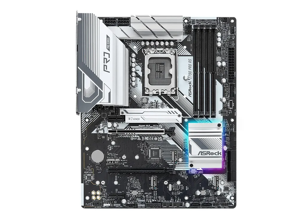 Материнская плата ASRock Z790 PRO RS, LGA1700, Intel Z790, ATX