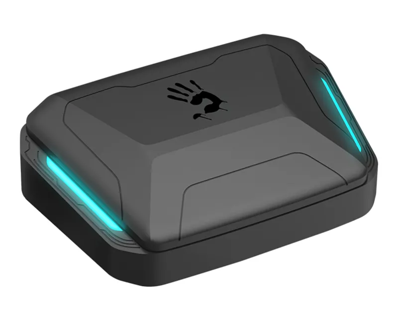 Căști gaming Bloody M70, Fără fir, Negru/Albastru