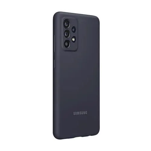 Husă Samsung Silicone Cover Galaxy A52, Negru