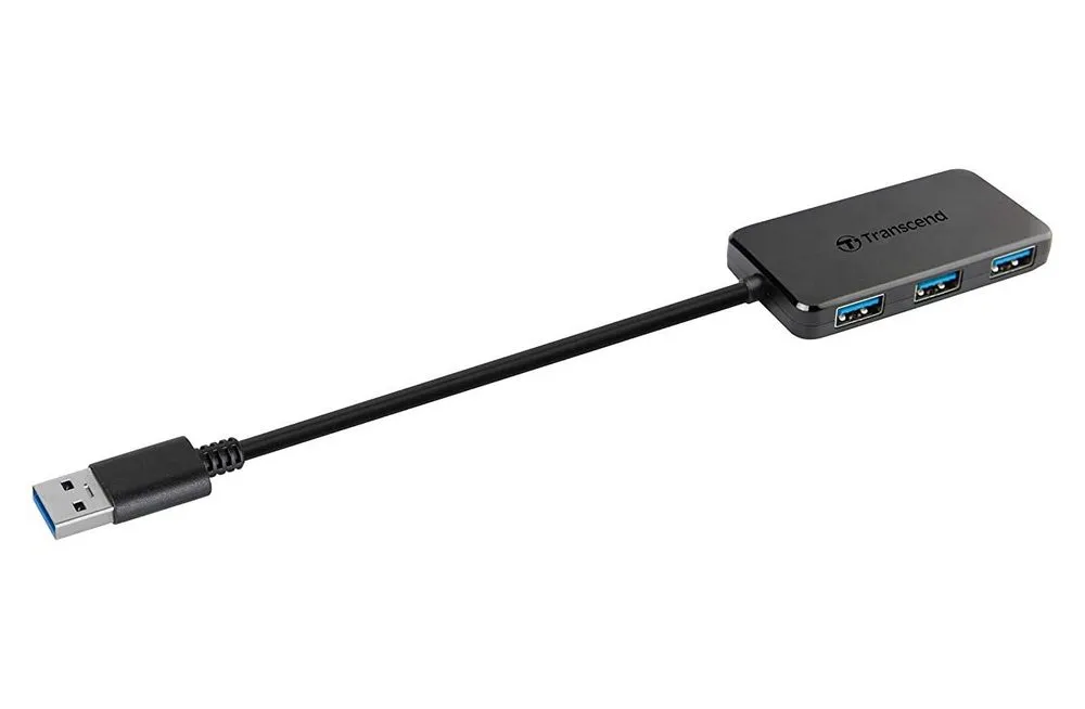 Adaptor Hub Transcend HUB2, Negru