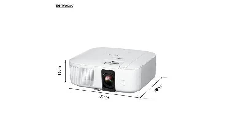 LCD Proiector Epson EH-TW6250, 2800ANSI Lumens, FullHD (1920 x 1080) 