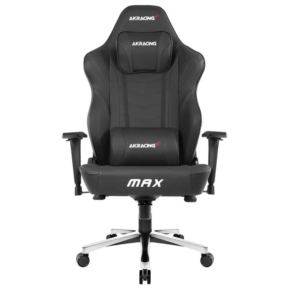 Scaun Gaming AKRacing MASTERS Max, PU piele, Negru