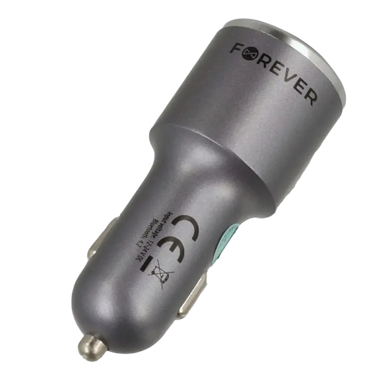 FM Transmitter Forever, Bluetooth, TR-340, Black