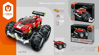 Constructor cu telecomandă iM.Master Off-Road Monster Truck