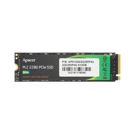 Накопитель SSD Apacer AS2280P4U, 512Гб, AP512GAS2280P4U-1