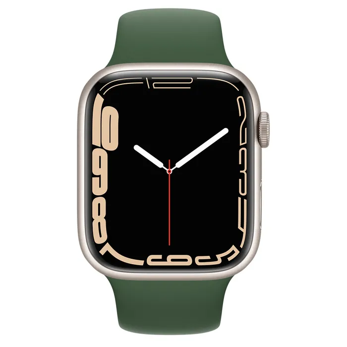 Ceas inteligent Apple Watch Series 7 GPS, 45mm, Verde