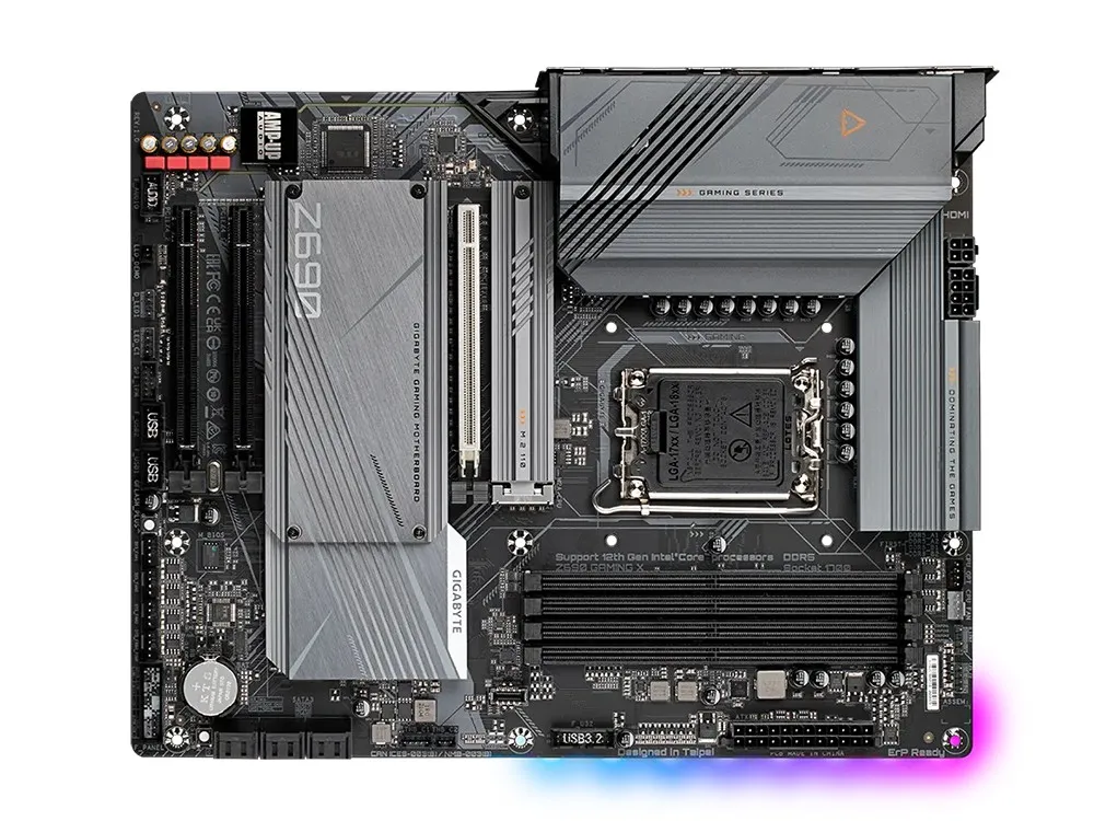 Материнская плата Gigabyte Z690 GAMING X, LGA1700, Intel Z690, ATX