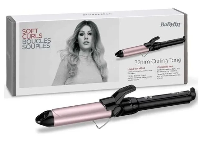 Плойка BaByliss C332E, Чёрный | Розовый