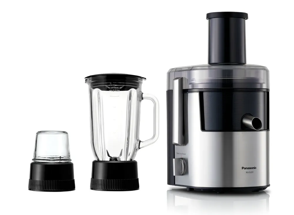 Соковыжималка Panasonic MJ-DJ31STQ, Серебристый