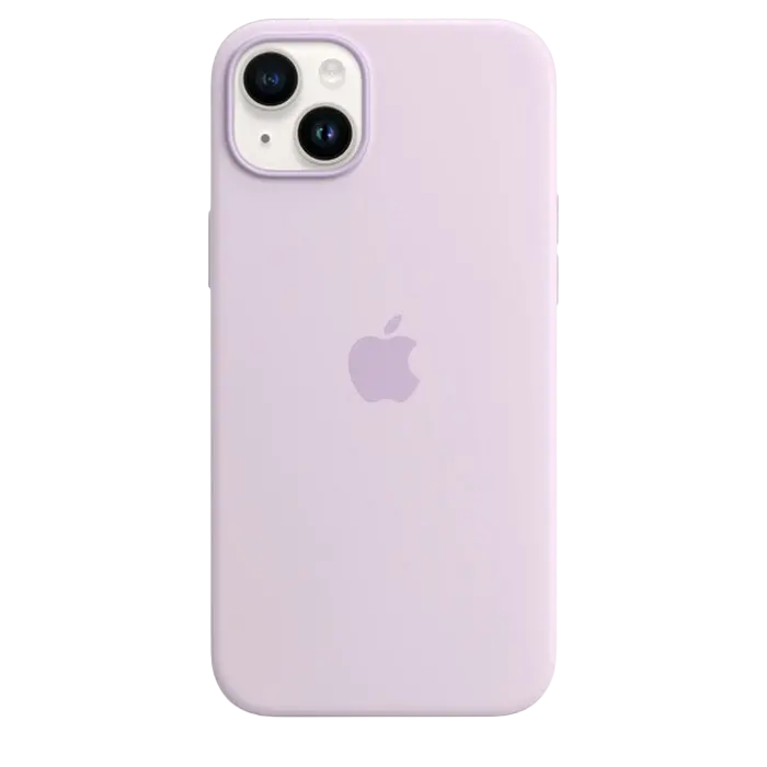 Original iPhone 14 Plus Silicone Case with MagSafe - Lilac, Model A2911