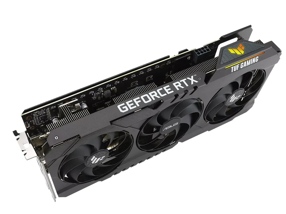 Placă Video ASUS TUF-RTX3060TI-O8G-V2-GAMING,  8GB GDDR6 256bit