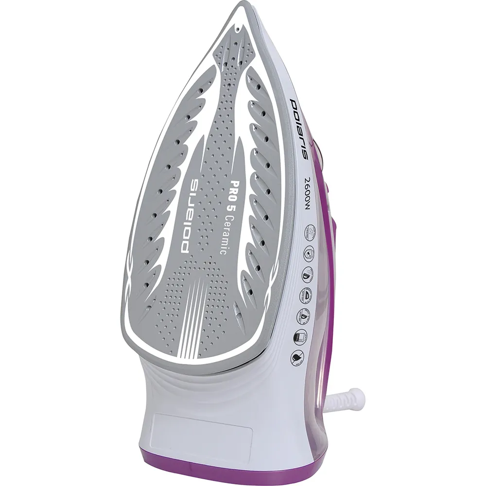 Fier de călcat Polaris PIR2668AK, 2600W, Roz