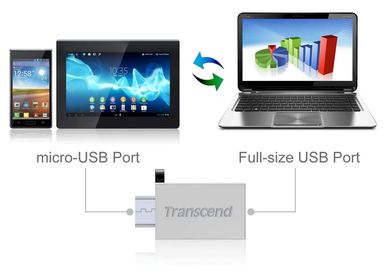 USB Flash накопитель Transcend JetFlash 380, 8Гб, Серебристый
