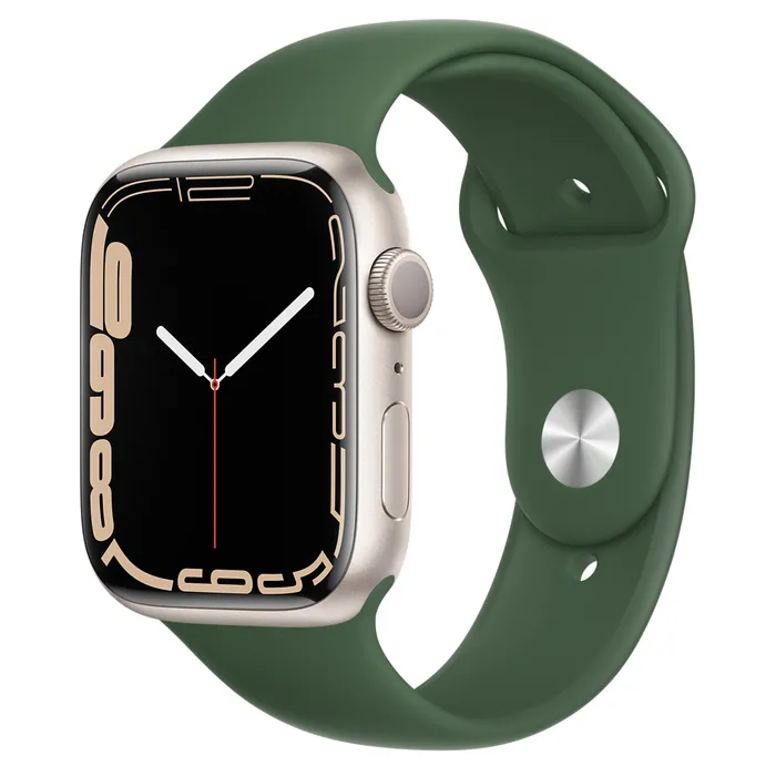 Ceas inteligent Apple Watch Series 7 GPS, 45mm, Verde