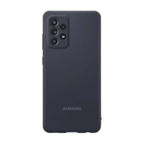 Husă Samsung Silicone Cover Galaxy A52, Negru