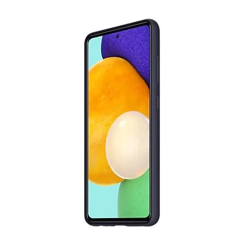 Husă Samsung Silicone Cover Galaxy A52, Negru