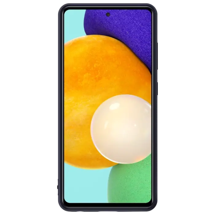Husă Samsung Silicone Cover Galaxy A52, Negru