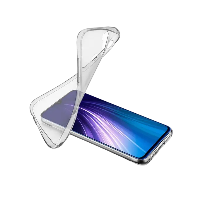 Чехол Cellularline SOFTXIAORE8AT, Прозрачный