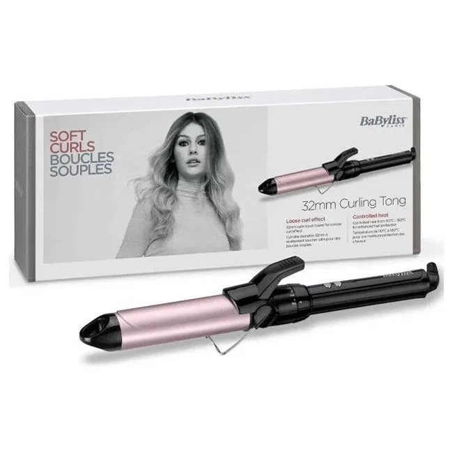 Плойка BaByliss C332E, Чёрный | Розовый