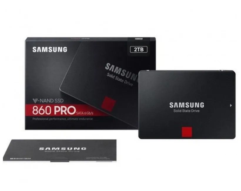 Unitate SSD Samsung 860 PRO  MZ-76P2T0, 2000GB, MZ-76P2T0BW