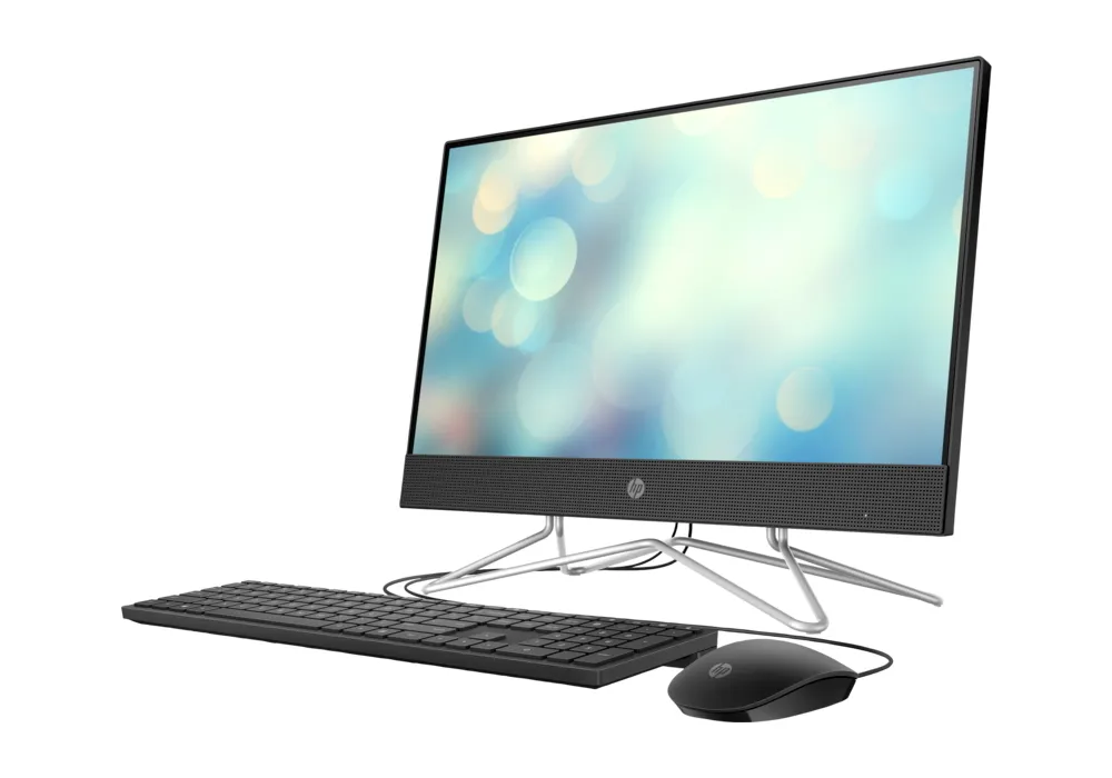 Computer All-in-One HP 22-df1054ur, 21,5", Intel Core i5-1135G7, 8GB/256GB, Windows 11 Home, Negru