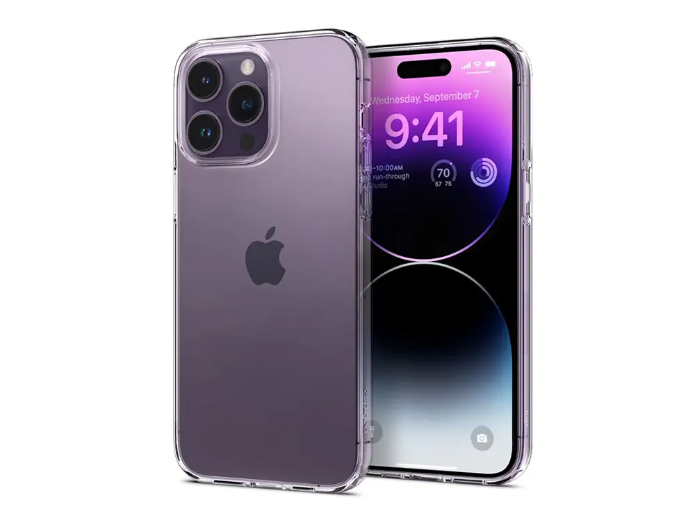 Spigen iPhone 14 Pro, Liquid Crystal, Crystal Clear