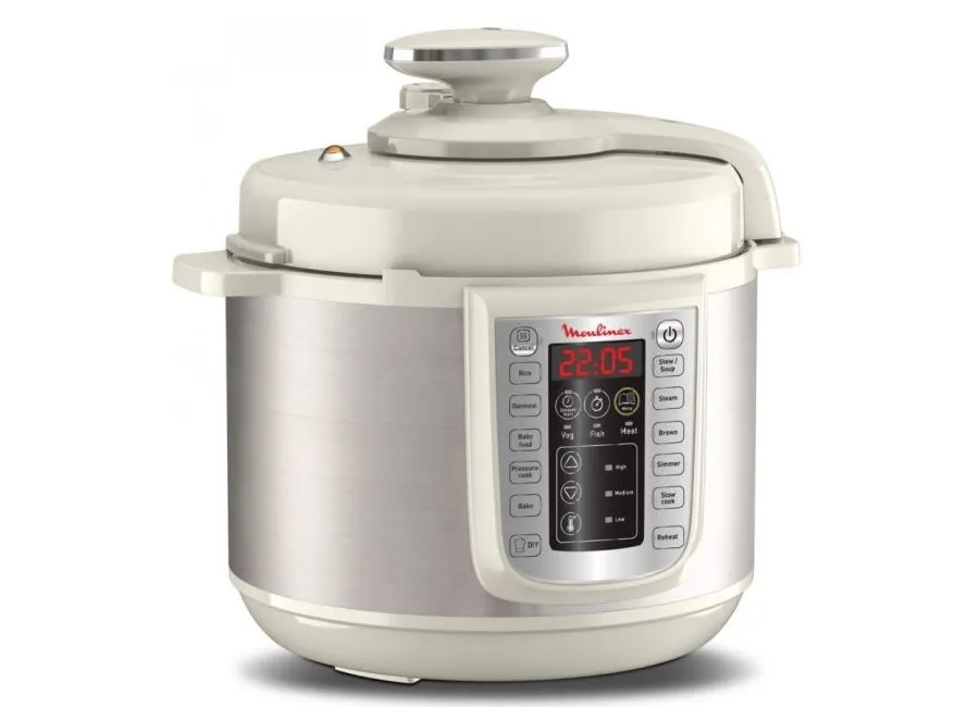 Мультиварка-скороварка Moulinex CE505A10, Белый