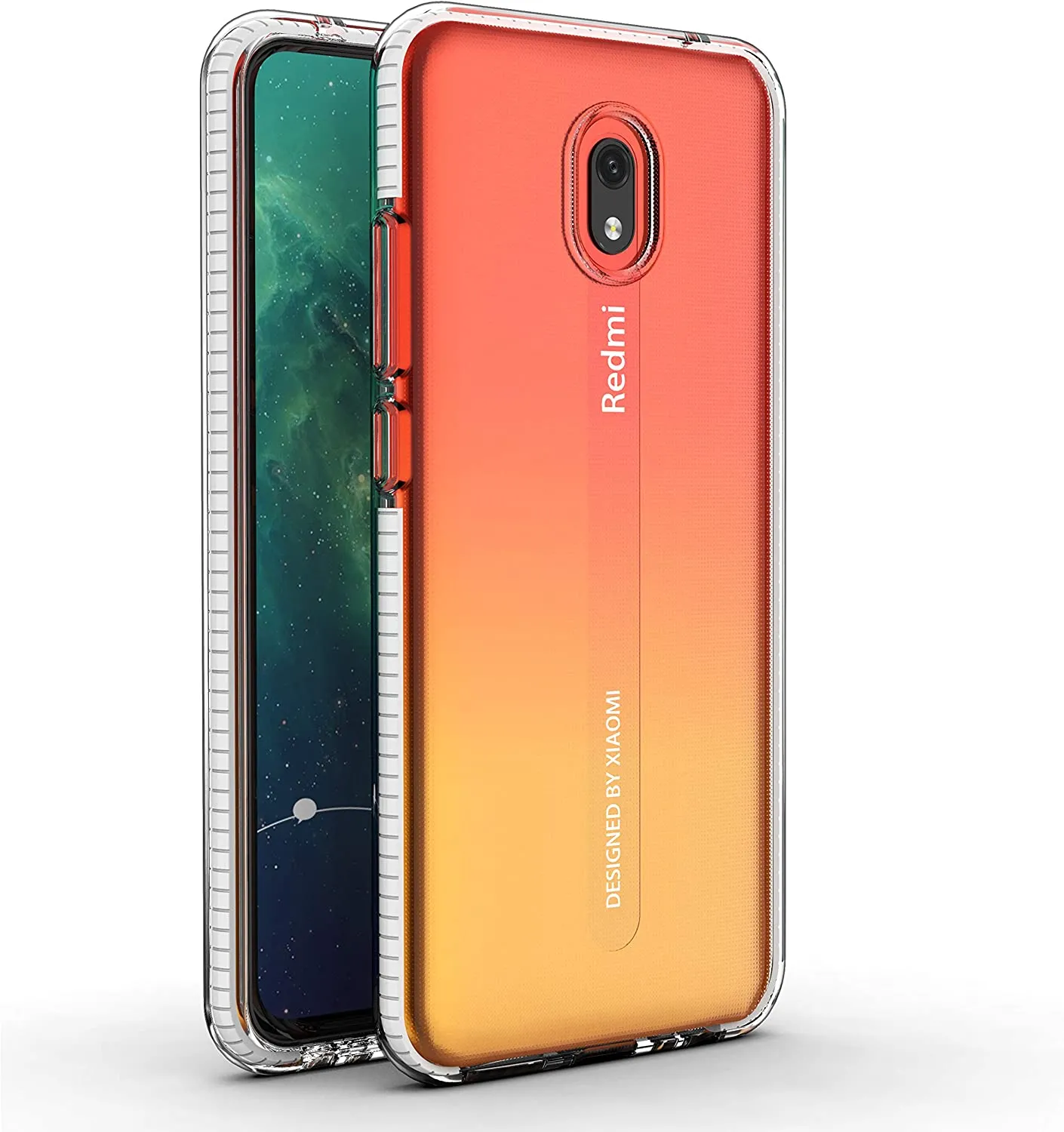 Чехол Cellularline SOFTXIAORE8AT, Прозрачный