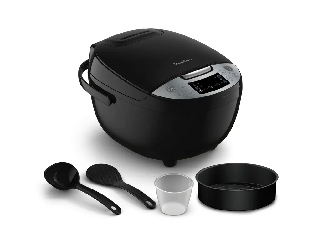 Aparat de gătit multifuncțional Moulinex MK611832, Negru