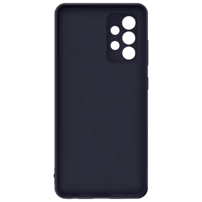 Husă Samsung Silicone Cover Galaxy A52, Negru