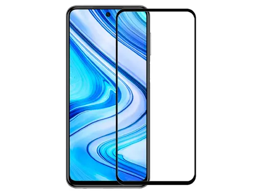 Защитное стекло Xcover Redmi Note 9 3D Full covered, Чёрный