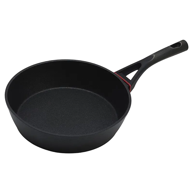 Tigaie adâncă Polaris PRO collection-28FP, 28cm, Negru