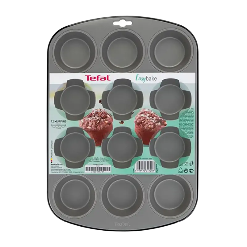 Tava de copt Tefal J1745074, Gri