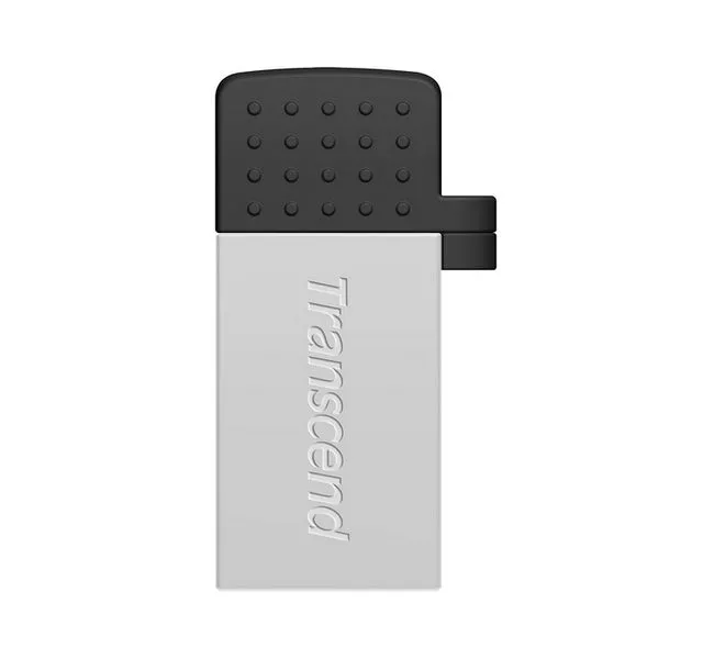 USB Flash накопитель Transcend JetFlash 380, 8Гб, Серебристый