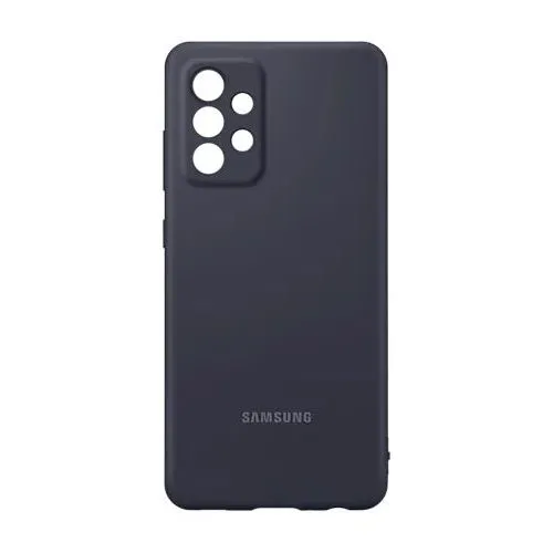 Husă Samsung Silicone Cover Galaxy A52, Negru