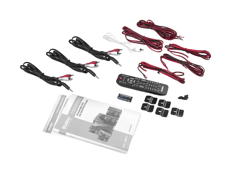 Sistem audio SVEN HT-201, Negru