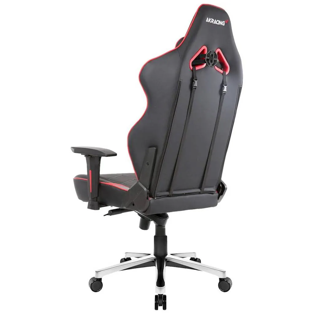 Scaun Gaming AKRacing MASTERS Max, PU piele, Roșu