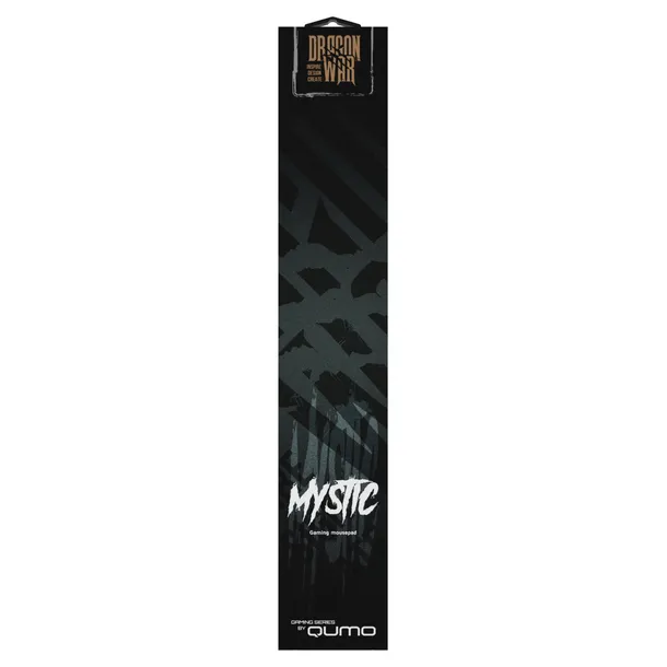 Mouse Pad pentru jocuri QUMO Mystic, Medium, Negru