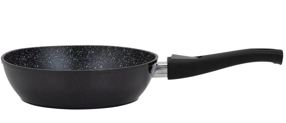 Сковорода RESTO 93012, 24cm, Чёрный