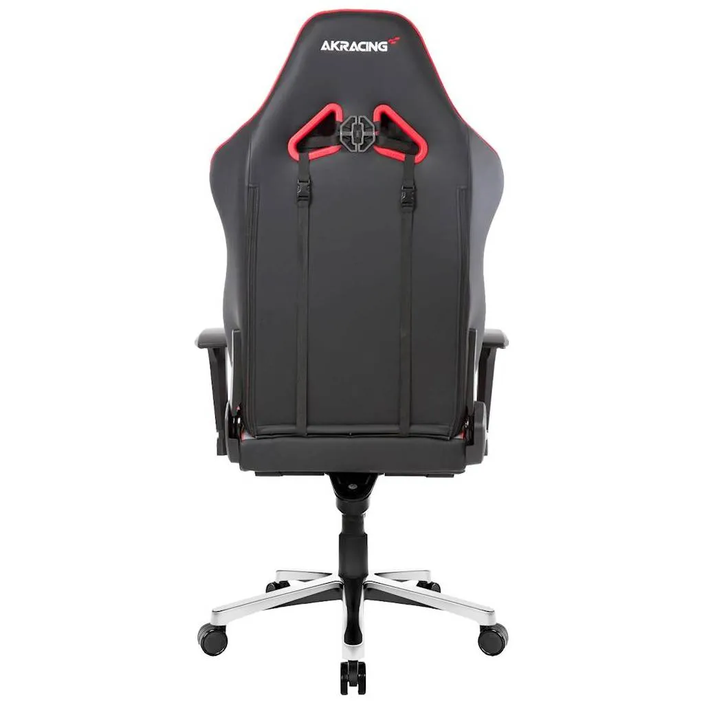 Scaun Gaming AKRacing MASTERS Max, PU piele, Roșu