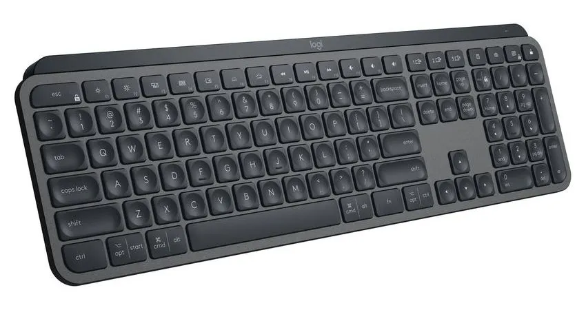 Клавиатура Logitech MX Keys, Беспроводное, Графитовый