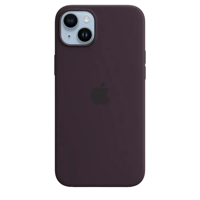 Original iPhone 14 Plus Silicone Case with MagSafe - Elderberry, Model A2911